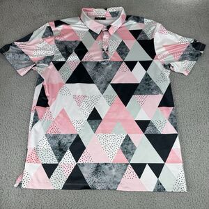 Yatta Golf Polo Shirt Adult Xl Short Sleeve Golfing Casual Active Men's Preppy‎